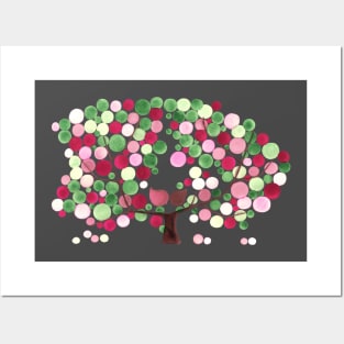APPLE TREE IN BLOOM Posters and Art